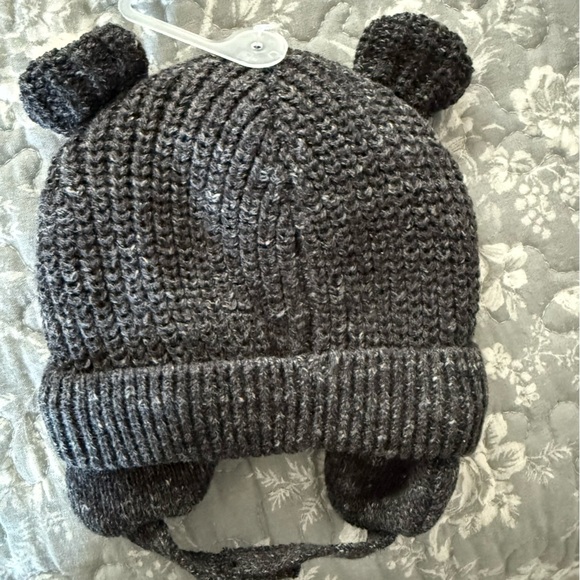 Baby GAP • Baby CashSoft Sherpa-Lined Bear
Beanie • grey • 0-3 months - Picture 2 of 5